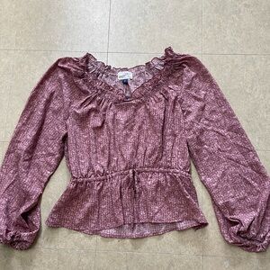 BRAND NEW - Universal Thread Ruffled Blouse - boho